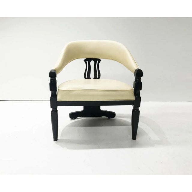 Modern Asian-Inspired Dining Chairs - Set of 4 For Sale - Image 4 of 12