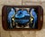 Vintage Brazilian Tray With Butterfly Wing Mosaic and Parrots For Sale - Image 4 of 9