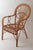 Mid-Century Modern Italian Rattan & Bamboo Peacook Chair, 1970s For Sale - Image 3 of 18