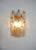 Pair of Murano Italian Poliedri Smoked Glass Wall Sconces For Sale - Image 9 of 11