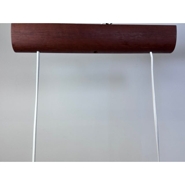 Scandinavian Two-Light Pendant by Uno & Osten Kristiansson for Luxus, 1957 For Sale - Image 3 of 13