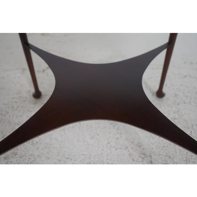 Madison Square Mahogany Drop Leaf Occasional Table For Sale - Image 17 of 18