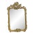 Gilt Brass Rococo Repousse Phtoto Frame For Sale