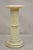 Antique Italian Classical Alabaster Marble Spiral Column Short Pedestal For Sale - Image 11 of 11