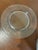 Vintage Pressed Glass Salad or Dessert Plates - Set of 7 For Sale - Image 9 of 11