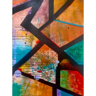 Crossroads, an Abstract Painting For Sale