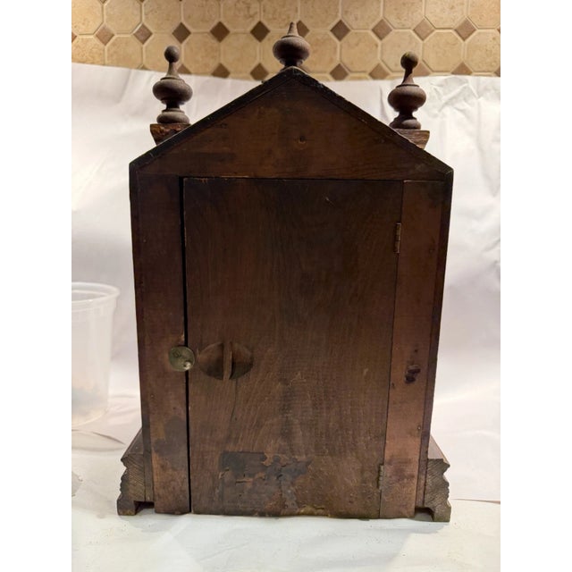 Wood Antique Ansonia Mantel Clock -“Turkey” Model For Sale - Image 7 of 9