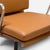 Metal Late 20th Century Eames Aluminum Group Side Chair With Arms by Herman Miller – Brown Leather For Sale - Image 7 of 9