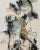 2020s "Wildhorse" — Large Vertical Abstract Painting in Black & Gold, Framed, 28" X 58" For Sale - Image 5 of 9