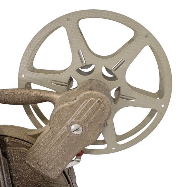 Keystone Manufacturing Company 1930s Art Deco Keystone Model a-82 Cast Iron 16mm Movie Projector For Sale - Image 4 of 18