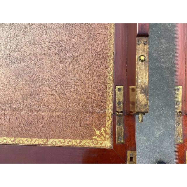 Antique French Louis XVI-Style Writing Table For Sale - Image 9 of 11
