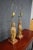 Chinese Pine & Mahogany Carved Lamps For Sale - Image 4 of 8