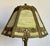 Miller Lamp Company Antique Edward Miller E. M. Co. Green & Custard Slag Glass Table Lamp For Sale - Image 4 of 12