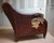 19th Century Distressed Leather Chesterfield Library Armchair For Sale - Image 16 of 18