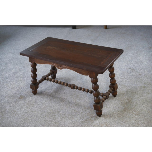 1950s Coffee Table in the style of Charles Dudouyt, 1950s For Sale - Image 5 of 12