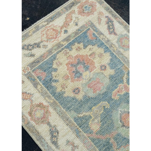 Early 21st Century Turkish Oushak Runner Rug 2'3" x 5'10" #17262 For Sale - Image 5 of 8