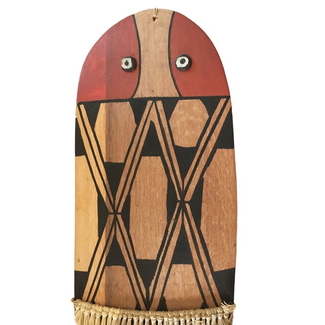 Vintage Mehinaku Tribe Spatula for Spreading Manioc Dough Xingu Brazil For Sale - Image 4 of 8