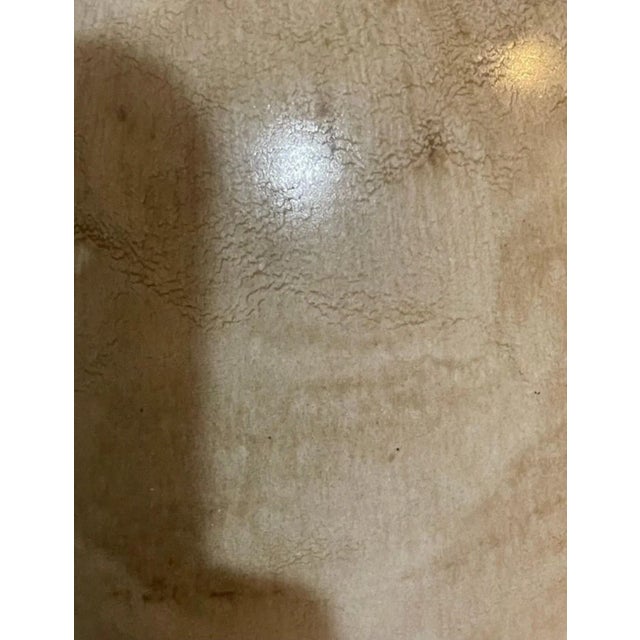 Mid-Century Modern 1960s Alvino Bagni for Raymor Vase, Ceramic, Brown, Beige, Earth Tones For Sale - Image 3 of 8