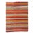 Decorative Striped Vintage Kilim Rug - 5`3" X 7`1" For Sale