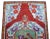 Ruby Red High Pile Area Rug Hand Knotted Colorful Oushak Medallion Rug - 3'10'' X 6' For Sale - Image 8 of 12