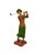 Green Lady Golfer Statue Large Female Sculpture Vintage Country Club Decor For Sale - Image 8 of 10