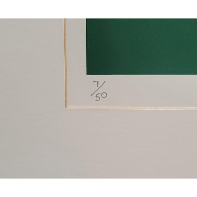 1970s Armond Fields "Red Barn" Limited Edition Hand Pulled Original Serigraph For Sale In Chicago - Image 6 of 7