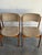 In Style of Erik Buch Model 49 Teak Dining Chairs Set of 4 Fabric Wooden Seating Denmark Mid-Century Modern 1960s For Sale In Los Angeles - Image 6 of 11