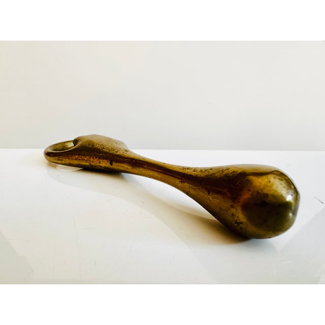 Mid-Century Modern Brass Bottle Opener by Carl Auböck, Austria, 1950s For Sale - Image 3 of 10