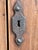 Early 20th Century Spanish Gothic Style Walnut Entry Wardrobe with Five hangers and carvings For Sale - Image 9 of 18