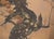 Wood "Pheasant and Sakura", Pre-1964 Showa Era Japanese Painted Byobu Screen For Sale - Image 7 of 18