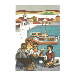 1970s Jorge Dumas Festejo Lithograph