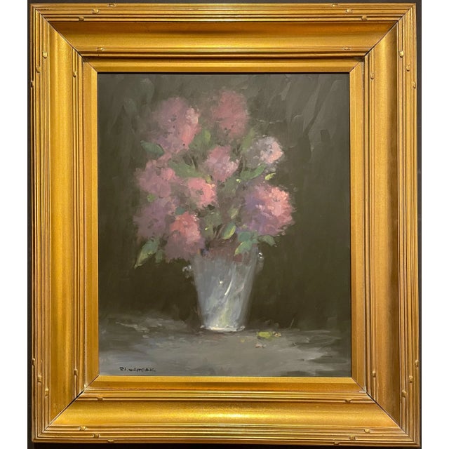 Robert Waltsak (American, b. 1944). Impressionist still, fruit. A popular New Jersey artist, Waltsak studied at the Newark...