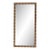 Faux Golden Bamboo Framed Mirror For Sale