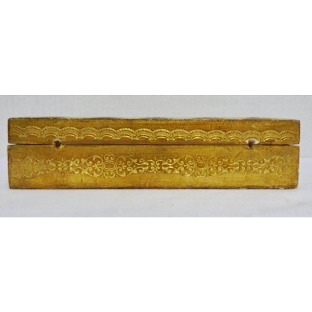 Midcentury Italian Florentine Box For Sale - Image 4 of 8