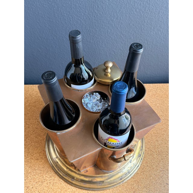 1970s 1970s Copper Wine Cooler For Sale - Image 5 of 12