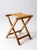 Cabin Vintage Camp Stool For Sale - Image 3 of 9