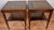 1930s Regency Style Mahogany & Leather Top Pair of Side Tables / End Tables For Sale - Image 14 of 16