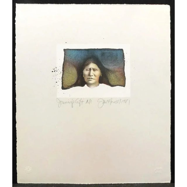 Impressionist 1990s Frank Howell "Journey's Gift" Lithograph Unframed Hand Signed For Sale - Image 3 of 3