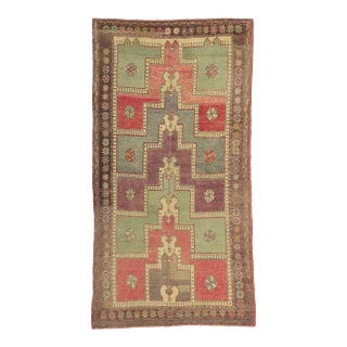 Vintage Turkish Prayer Rug - 04’02 X 07’10 For Sale