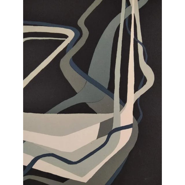 Joan Claret, Composition, 1976, Lithograph For Sale - Image 3 of 6