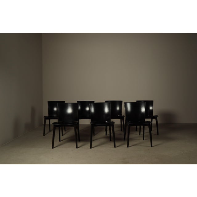 Cassina Cos Chairs by Josep Lluscà for Cassina, Italy, 1994, Set of 7 For Sale - Image 4 of 17