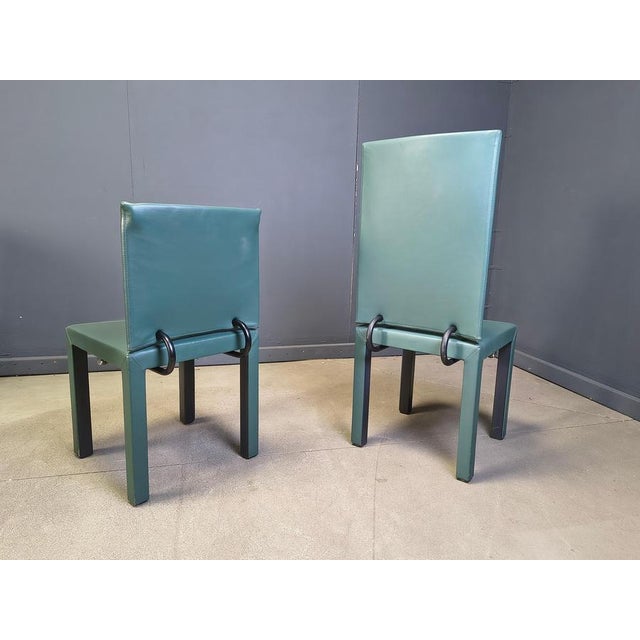 1980s Arcadia Dining Chairs attributed to Paolo Piva for B&B Italia, 1980, Set of 10 For Sale - Image 5 of 17