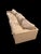 Mid-Century Modern Modular Sofa in Beige Leather by Pierluigi Cerri for Poltrona Frau, 1980s, Set of 3 For Sale - Image 3 of 15