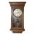 1984 Ansonia Clock Co. Model 867 Oak Wall Clock For Sale