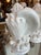 White Vintage Palm Beach Plaster Shell Table Lamps Serge Roche Style Newly Wired - a Pair For Sale - Image 8 of 14