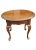 Mid 20th Century Harden Solid Oak Single Drawer Oval Side Table For Sale - Image 5 of 11