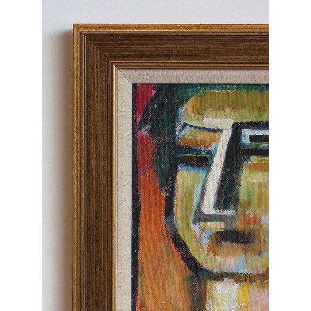 Hidden Portraits IX, 1980s, Acrylic on Canvas, Framed For Sale - Image 10 of 11