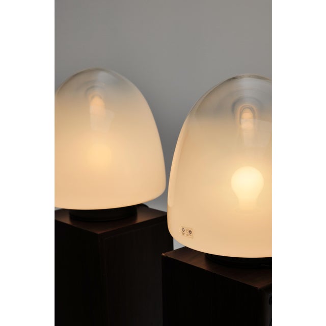 Ebe 34 Table Lamps by Giusto Toso for Leucos, 1970s, Set of 2 For Sale - Image 4 of 6