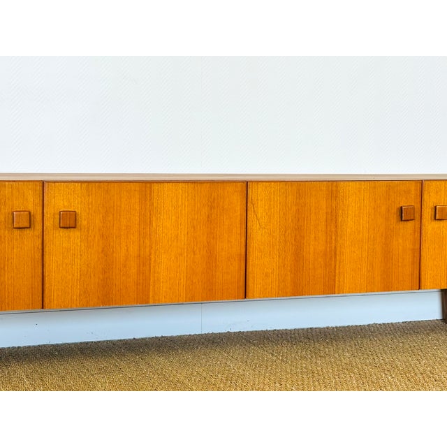 Wood Scandinavian Teak Sideboard, 1960s For Sale - Image 7 of 17