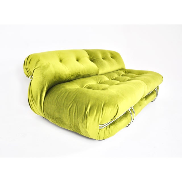 Cassina Soriana Sofa by Afra & Tobia Scarpa for Cassina, 1970s For Sale - Image 4 of 11